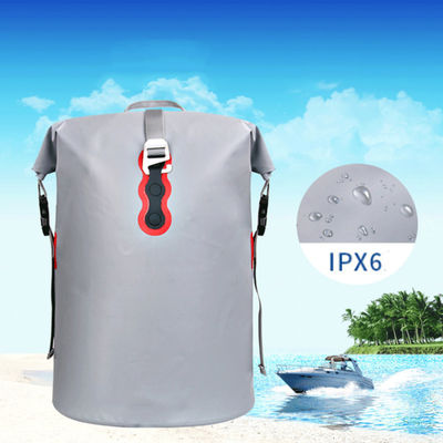کیسه خشک 500D پی وی سی ضد آب کیف ورزشی کمپینگ پیاده روی 30 لیتری