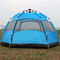 چادر کمپینگ خانوادگی ضد آب ضد باد چادر گنبدی در فضای باز سبک وزن 4 کیلوگرمی