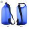 کیسه خشک PVC شفاف تاشو فوق العاده سبک در فضای باز با ظرفیت ذخیره سازی 10 لیتری ضد آب